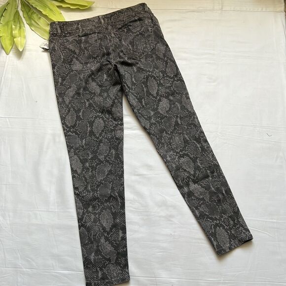 ⭐️nwt Democracy Absolution Side Zip Snake Jeggings⭐️ - Picture 6 of 8